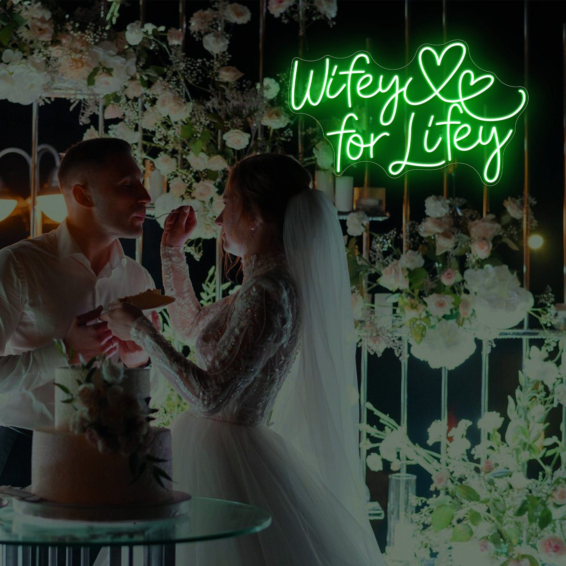 Wifey For Lifey Neon Sign Lets Neon