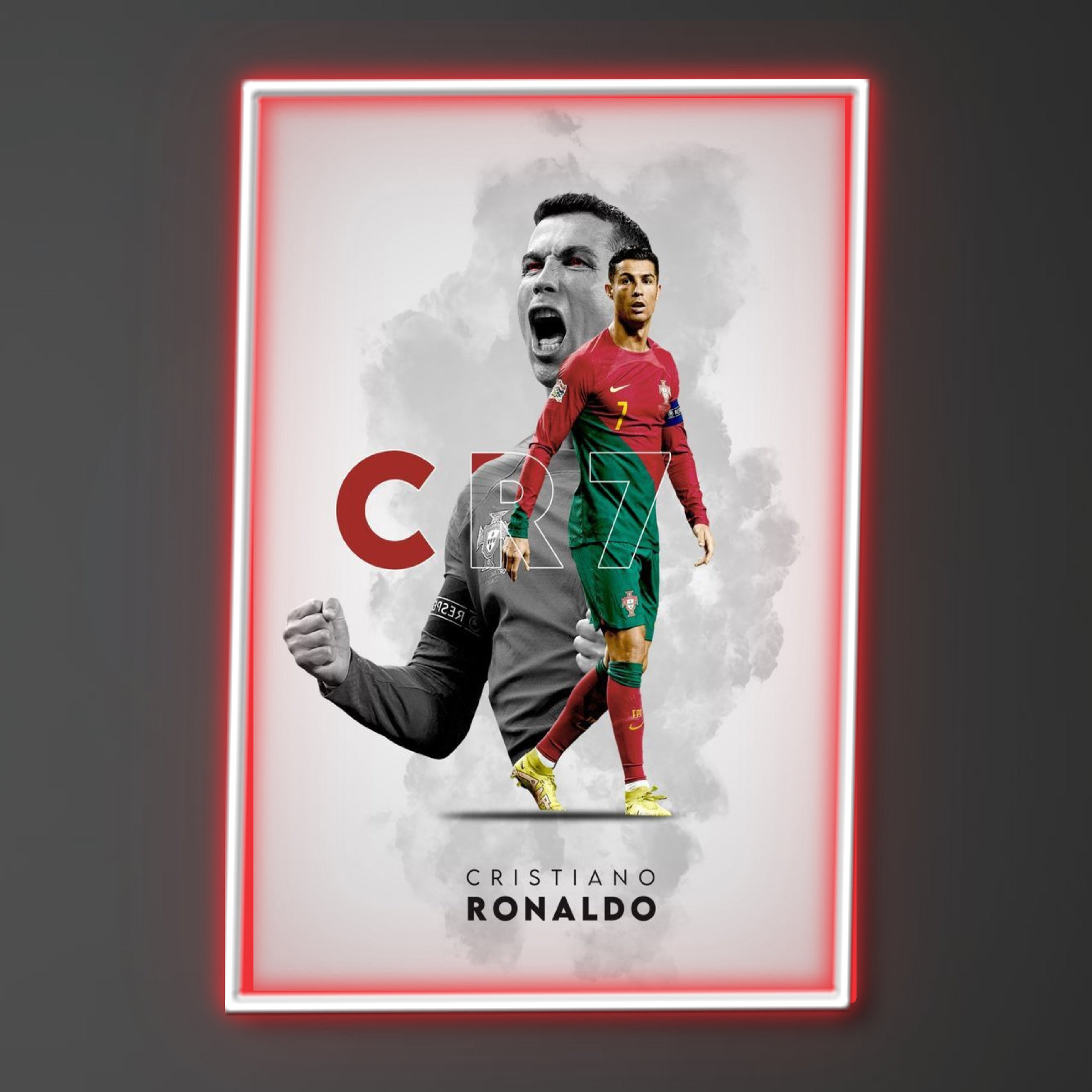 Cristiano Ronaldo Art UV Poster