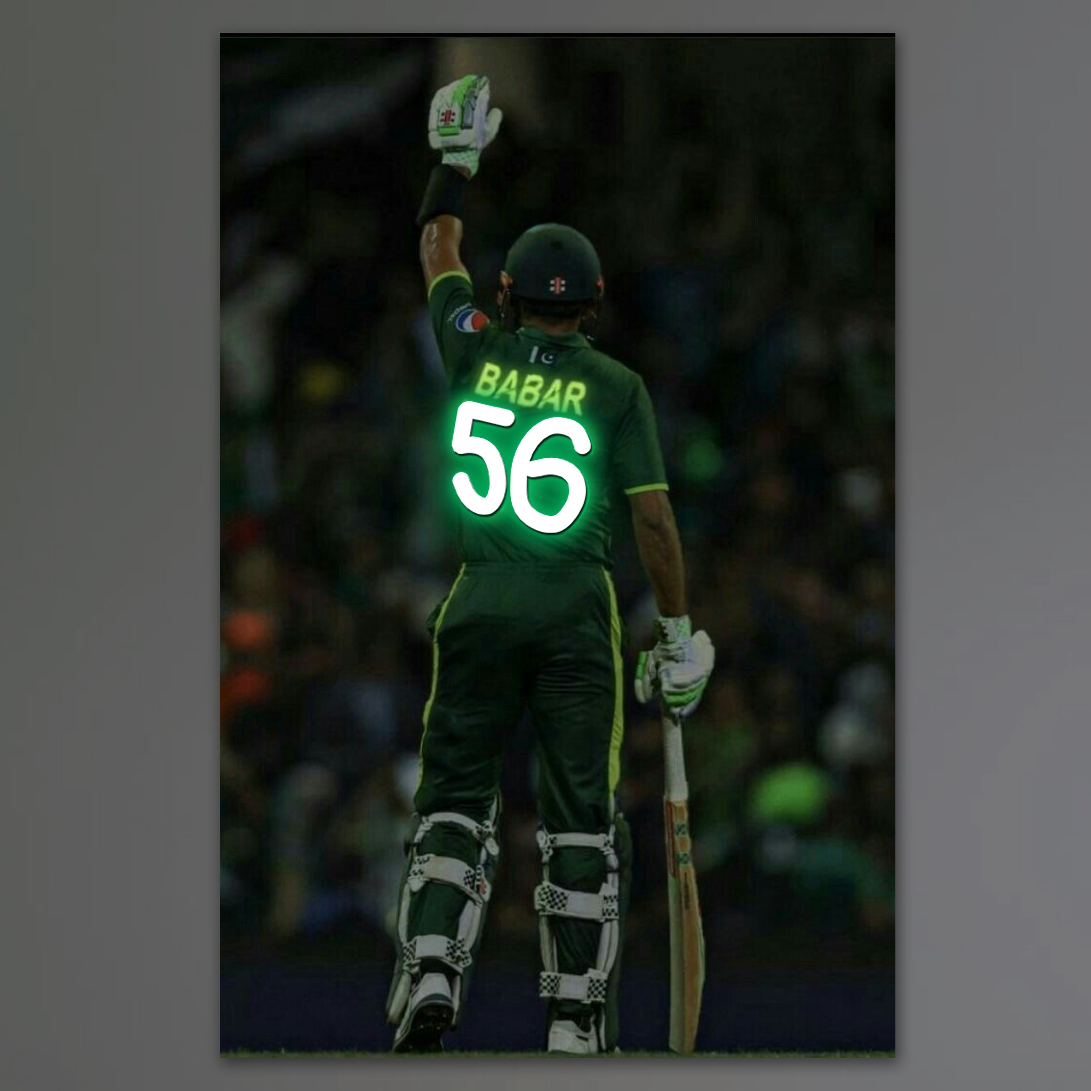 Babar Azam UV Poster