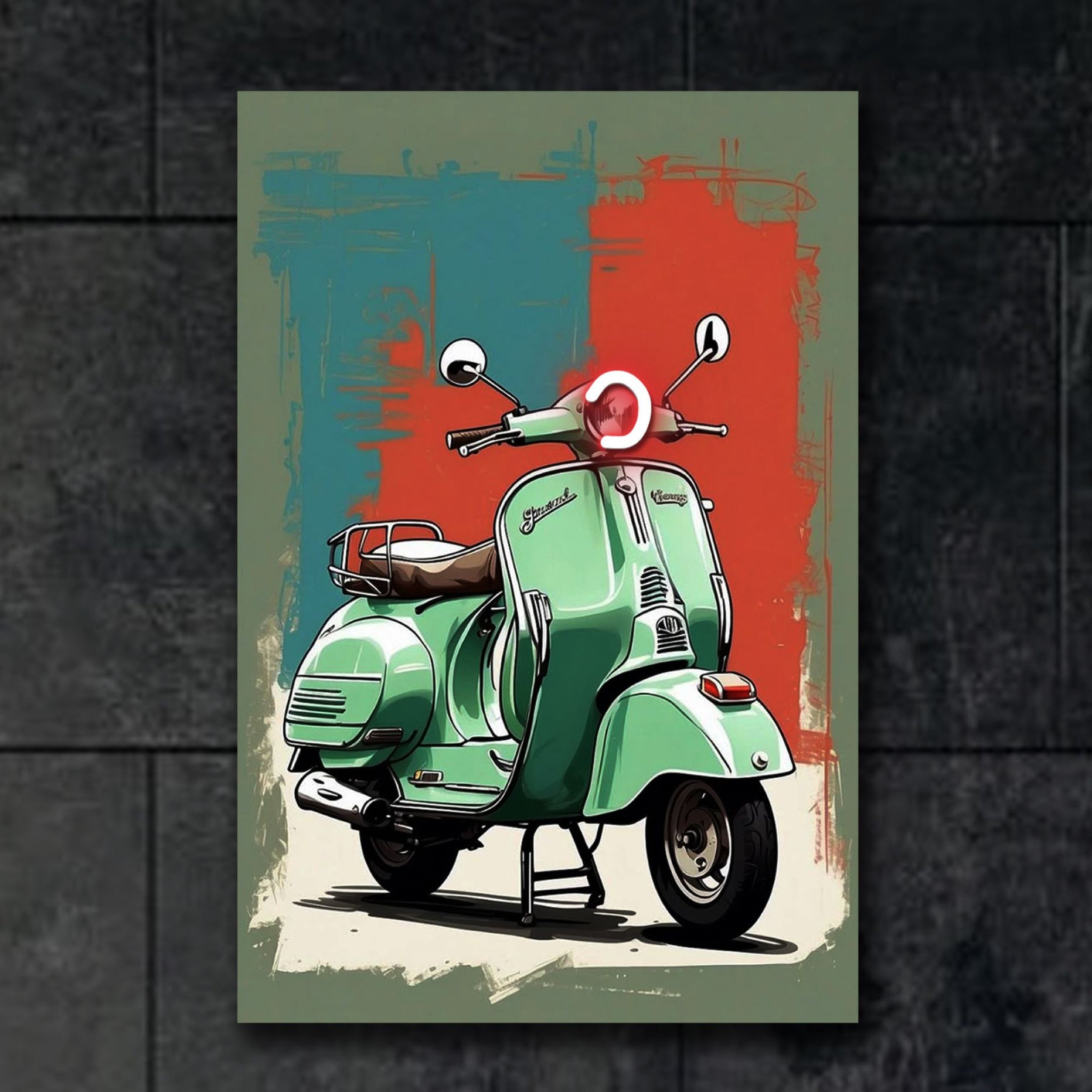 Vespa UV Poster