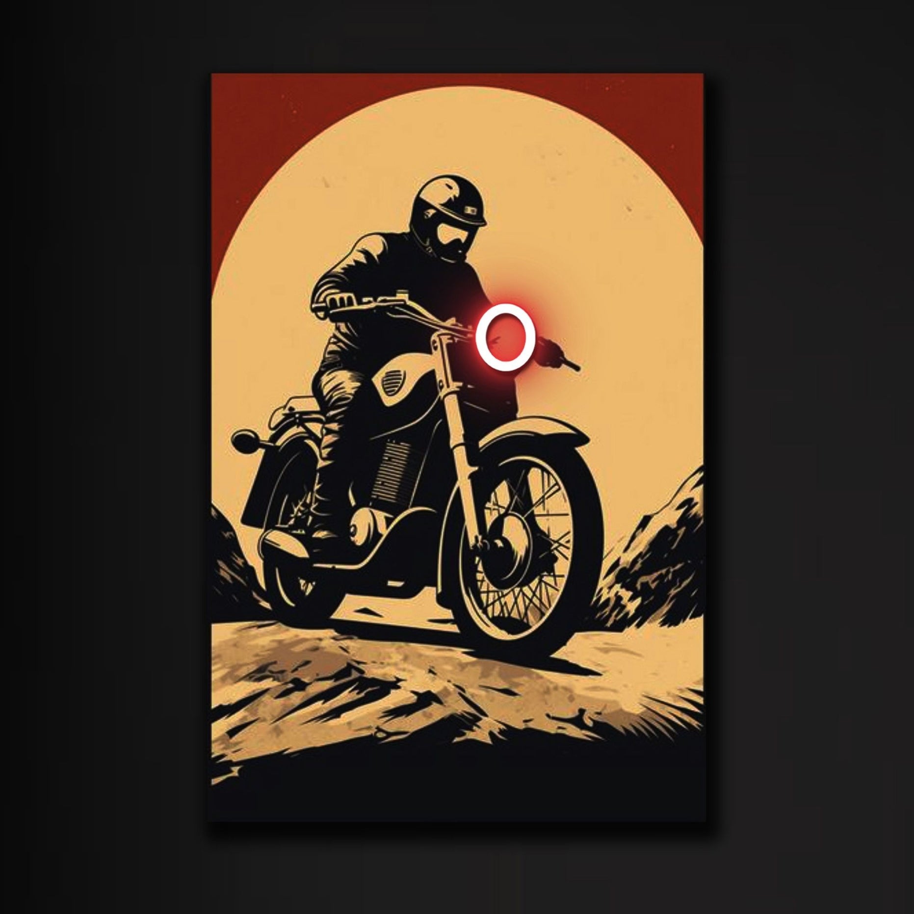 Bike Uv Poster