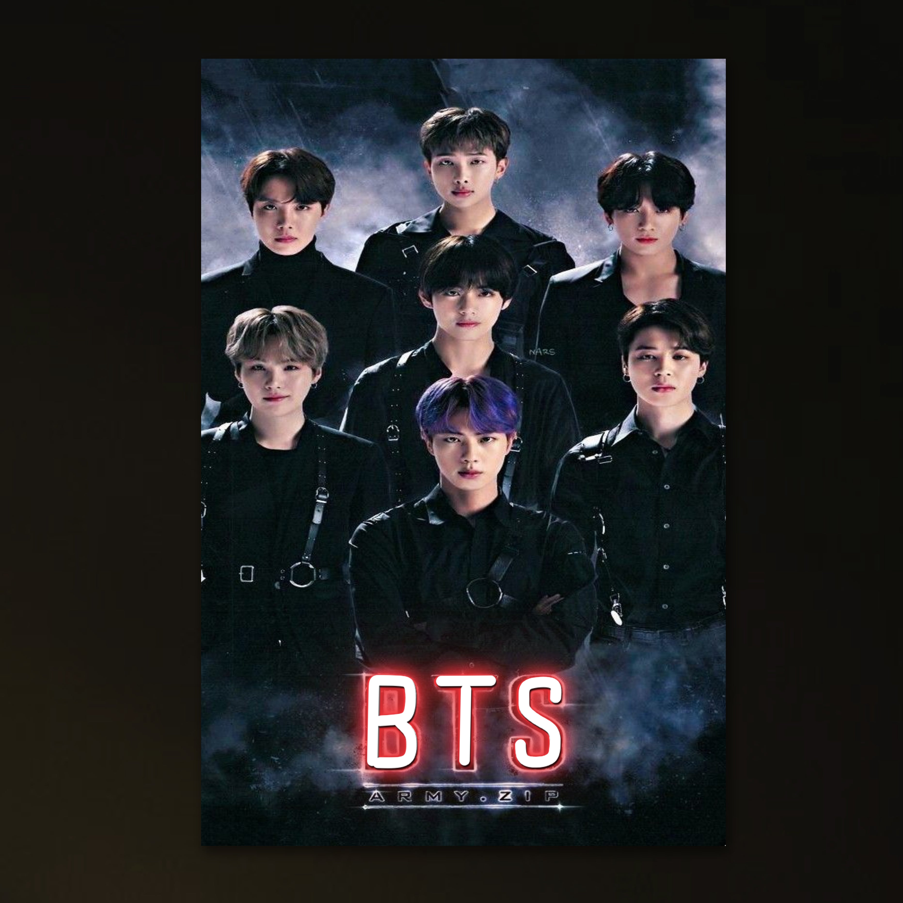 BTS UV Poster