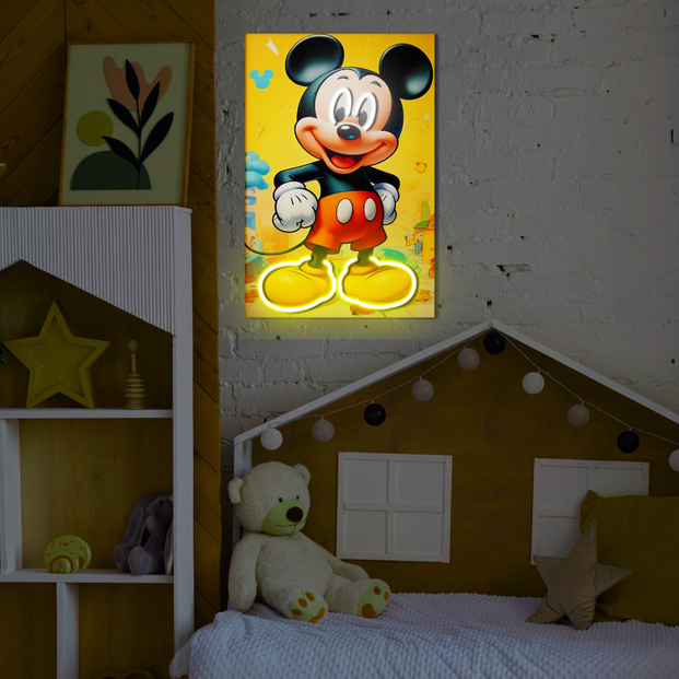 Micky Mouse UV Poster