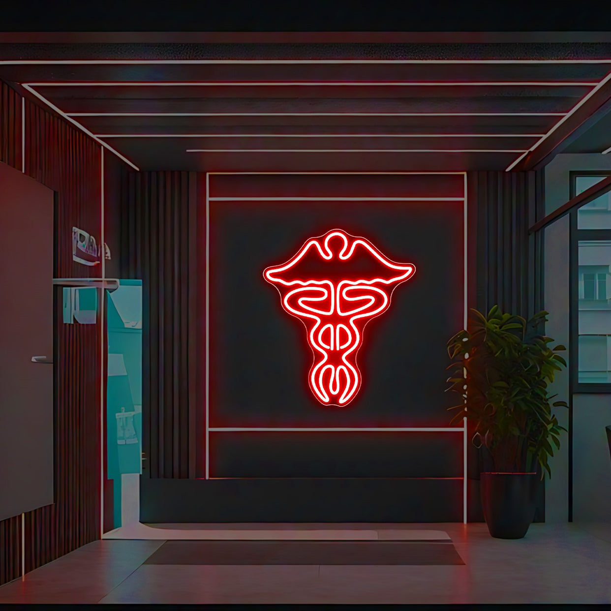 Doctor Neon sign