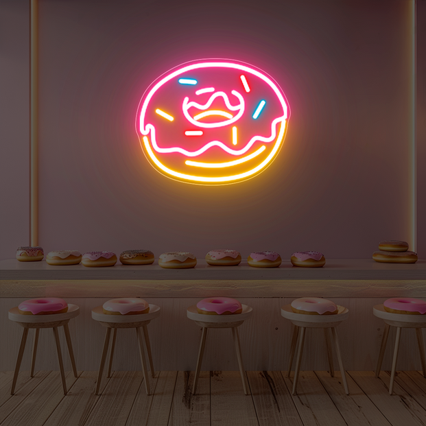 Donut Neon Sign